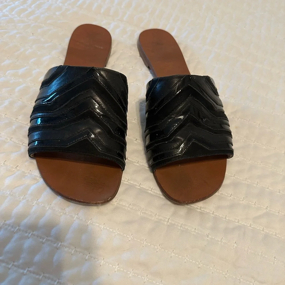 Brian Atwood Dahl leather sandal - Picture 4 of 9